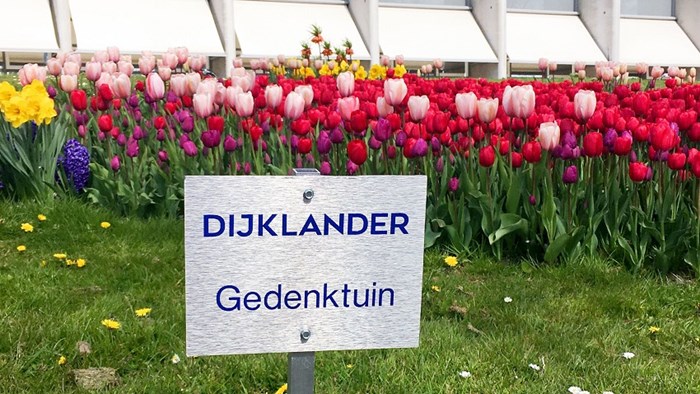 Dijklander Gedenktuin Hoorn voorjaar 2021