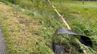 Auto te water aan de Zuiderdracht2
