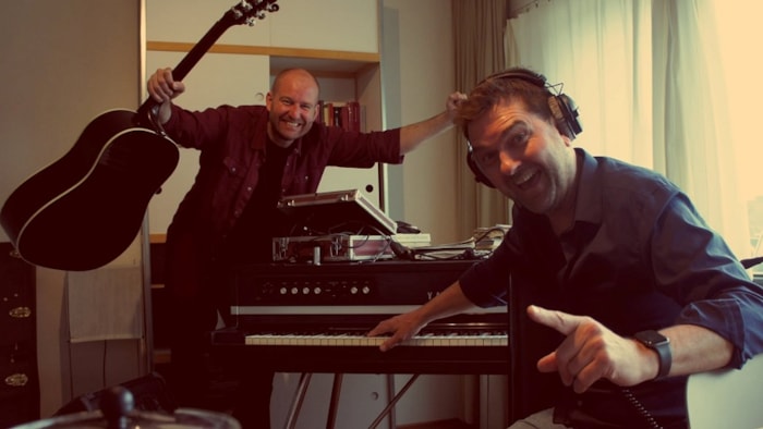 Engel en de Munnik in de studio