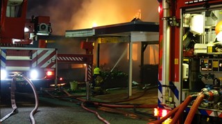 Brand aan Hoefblad in Zwaag5