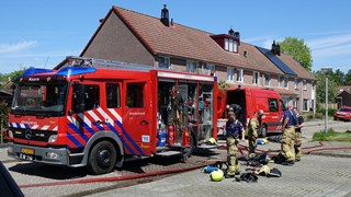 Brand aan de Nachtegaal in Hoorn