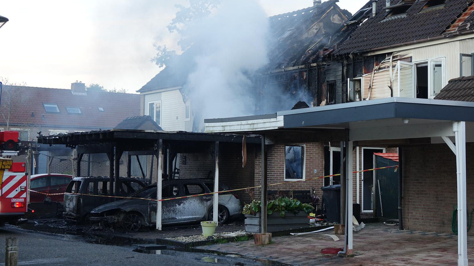 Crowdfundingactie voor getroffenen van woningbrand aan het Hoefblad in Zwaag 