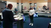 Joyce Beuken(GL) wordt beedigd als commissielid