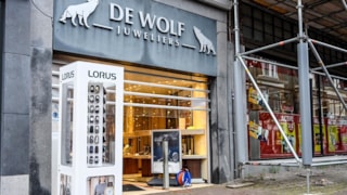 Inbraak bij juwelier De Wolf