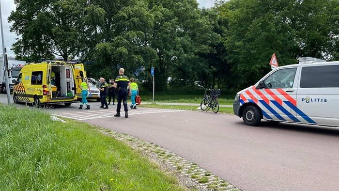 Fietser aangereden in Wervershoof