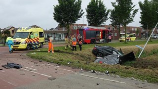 Twee gewonden waarvan een ernstig bij ongeval Koggeweg in Hem