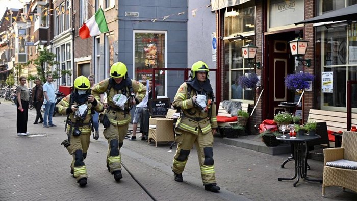 Brand bij cafe Charlies6