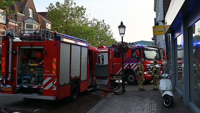 Brand bij cafe Charlies4