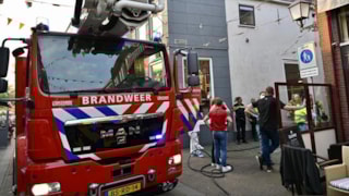 Brand bij cafe Charlies3
