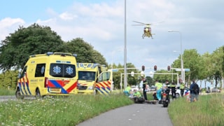 Traumahelikopter ingezet bij ongeluk Schellinkhout 2