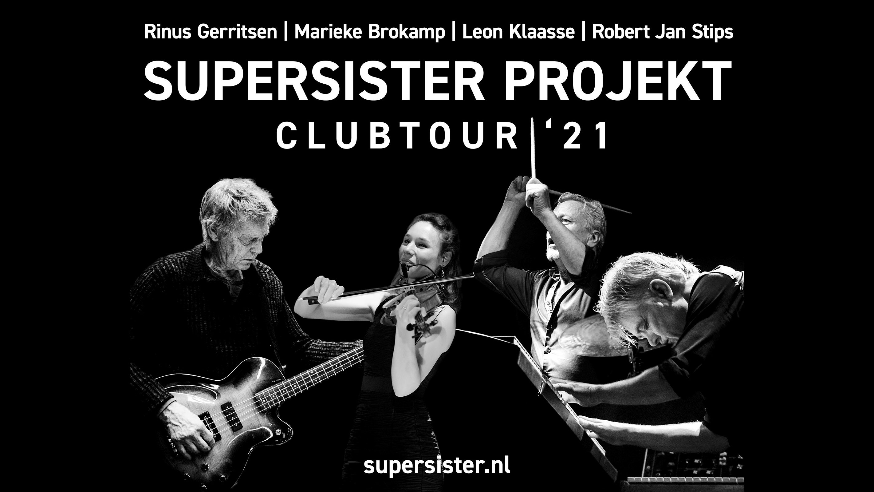 Rinus Gerritsen (Golden Earring) met Supersister naar Manifesto
