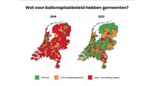 Ballonnenoplaatbeleid per gemeente