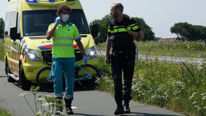 Twee gewonden op fietspad in Enkhuizen