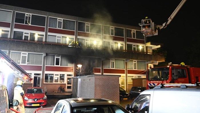 Explosie in flat aan de Astronautenweg4