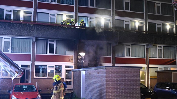 Explosie in flat aan de Astronautenweg3