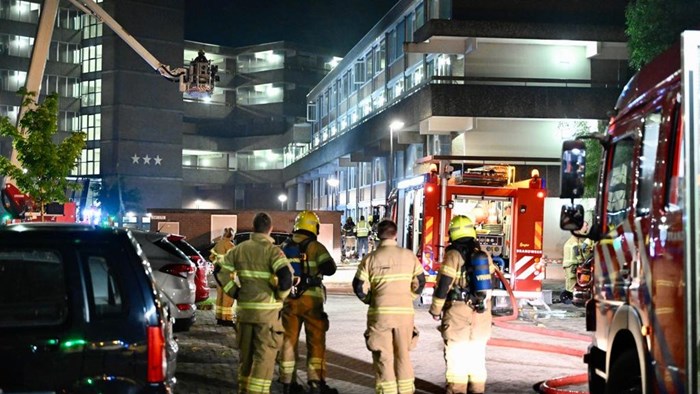 Explosie in flat aan de Astronautenweg2