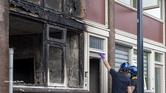 Onderzoek in flat aan de Astronautenweg3