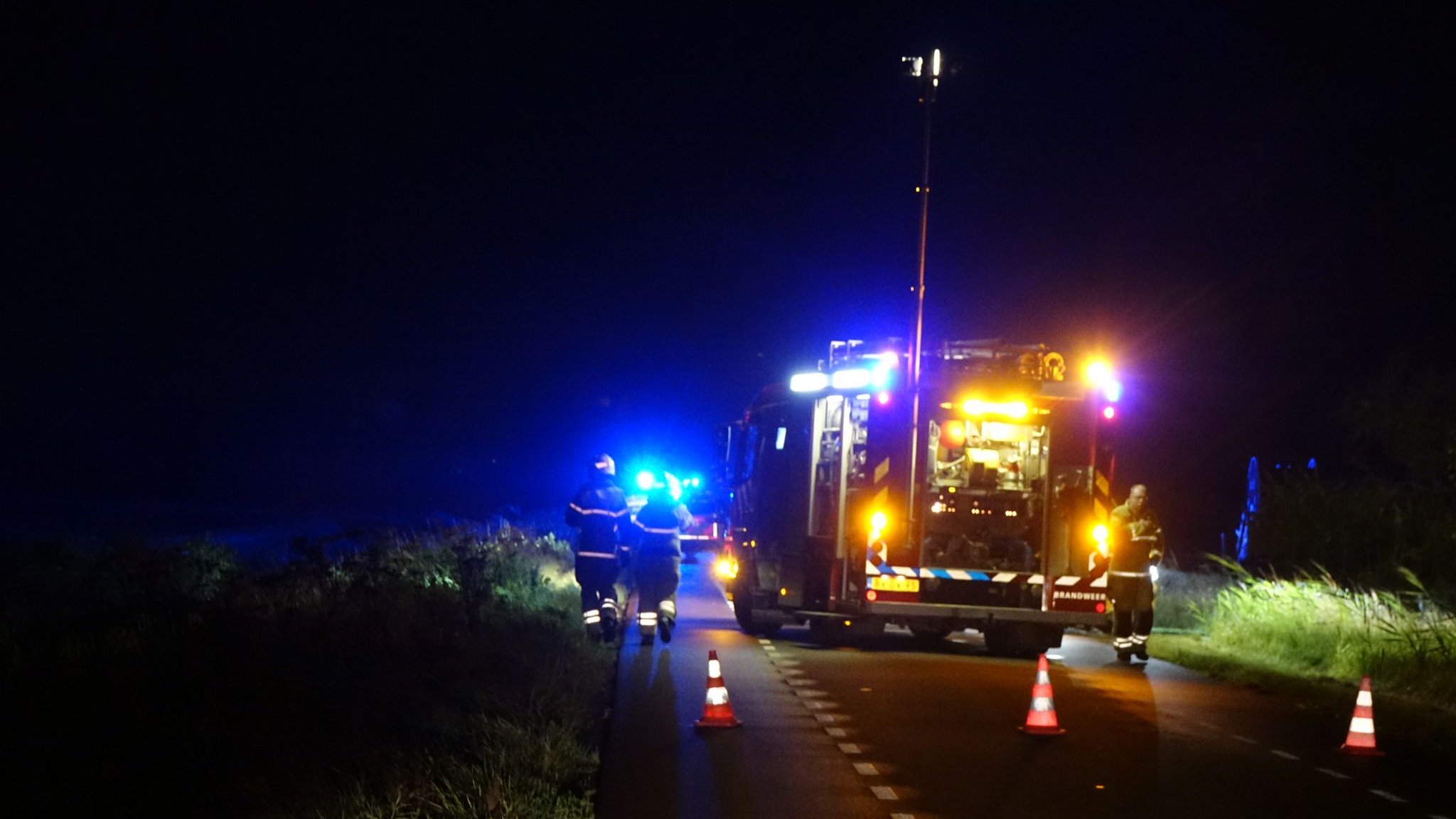 Automobilist overleden bij ongeval in Andijk