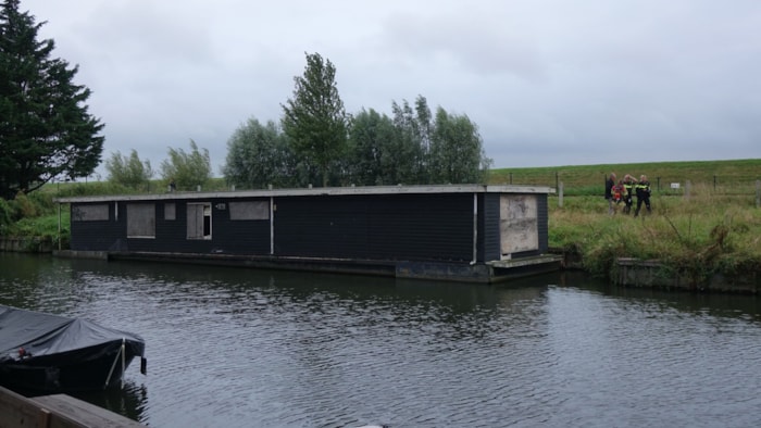 Brandje op woonboot Medemblik