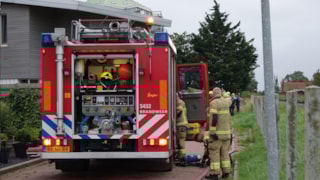 Brandje op woonboot Medemblik2