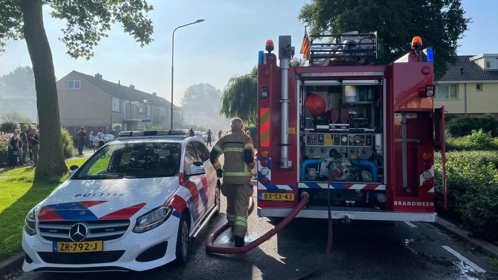 Zeer grote woningbrand in Grootebroek