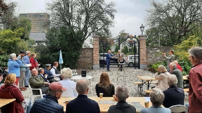 Begraafplaats Keern met Jan Nieuwenburg en Herman Kapteijn