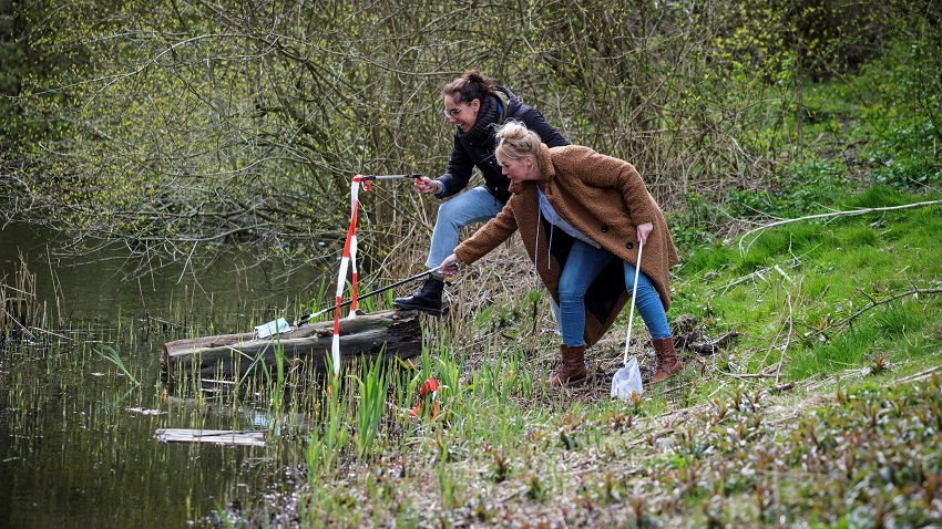 Hoogheemraadschap roept op om zwerfafval te rapen op en rondom water