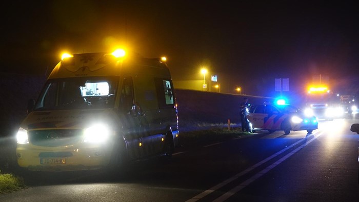 Auto&#39;s botsen in Enkhuizen door dronken bestuurder2