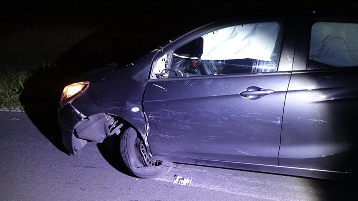 Auto&#39;s botsen in Enkhuizen door dronken bestuurder1