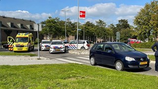 Aanrijding op zebrapad in Zwaag