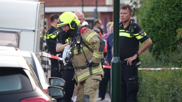 Brand in de Nanne Grootstraat in Enkhuizen1