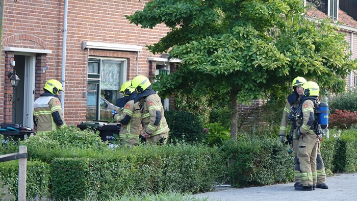 Brand in de Nanne Grootstraat in Enkhuizen2