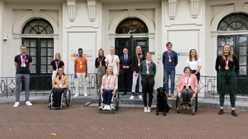 Medaillewinnaars Olympische en Paralympische Spelen in het zonnetje