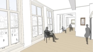 Westfries Museum - Artist impression nieuwe corridor