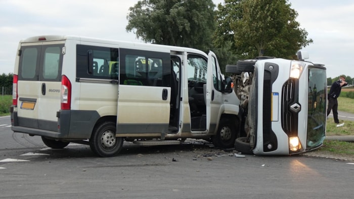 Zware botsing in Andijk1