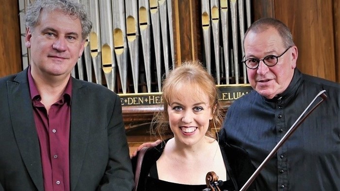 Birthe Blom, Wout Oosterkamp en Mark Heerink (foto Lotte Heerink)