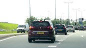 Treintje en verkeerslicht