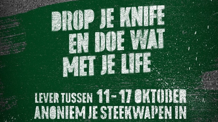 Drop je knife: lever je steekwapen straffeloos in