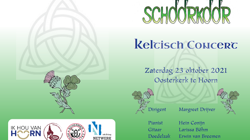 Keltisch concert door het Schoorkoor in Oosterkerk