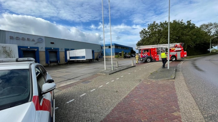 Brand bij Bogra Uitvaartkisten in Enkhuizen