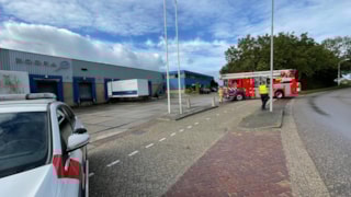 Brand bij Bogra Uitvaartkisten in Enkhuizen