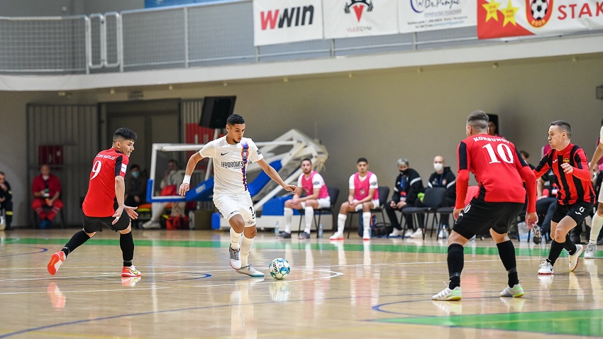 Hovocubo speelt verdienstelijk gelijk tegen Kampuksen Dynamo in Main Round Champions League