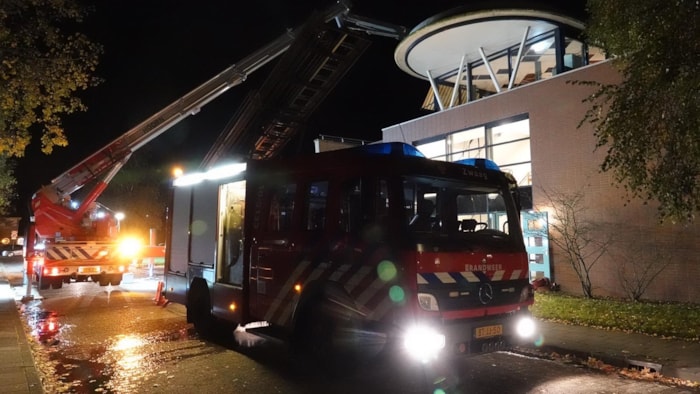 Brand in de Perelaar in Zwaag3