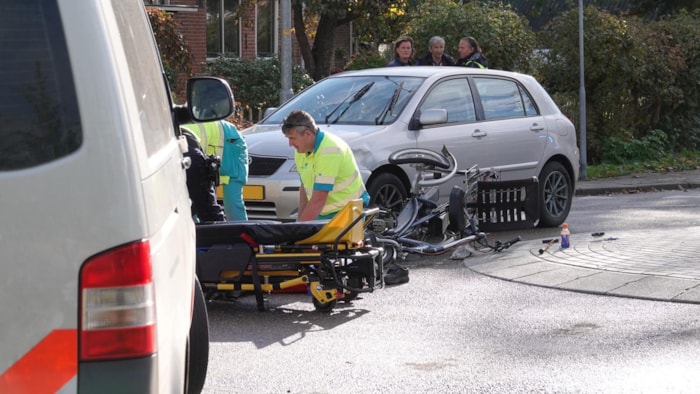 Man op driewieler aangereden