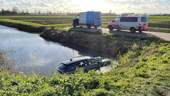 Auto te water in Wervershoof
