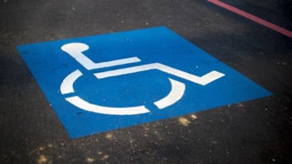 Gehandicapten Parkeerplaats
