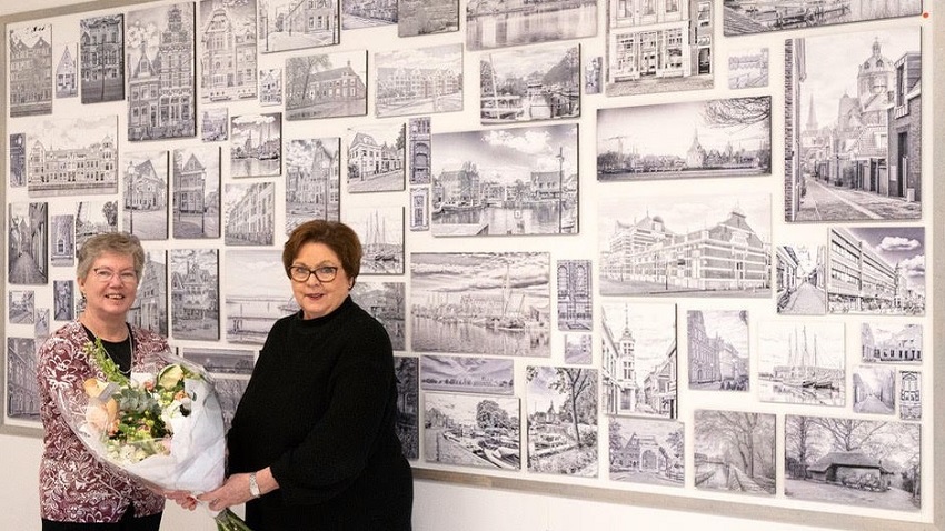 1000ste bezoeker bij Expoost