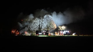 Boerderijbrand in Wijdenes