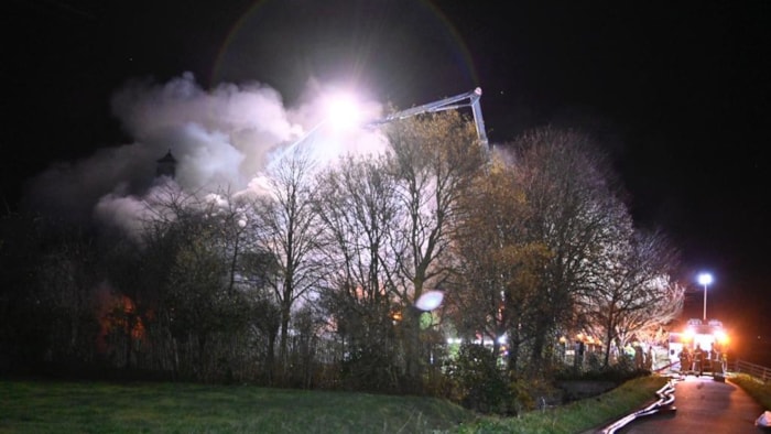 Boerderijbrand in Wijdenes1