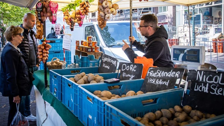 Zaterdagmarkten verplaatst naar donderdag